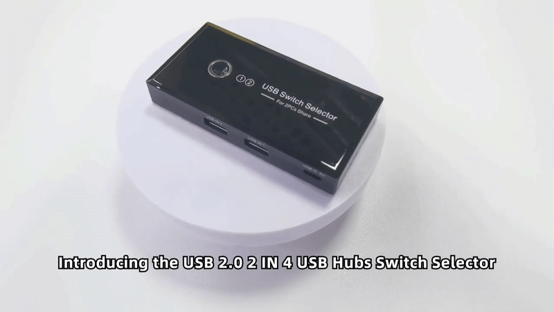 2-in-4 USB Switch Selector (USB 2.0)