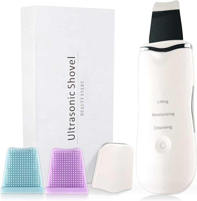 3-in-1 Ultrasonic Facial Skin Scrubber (Original)