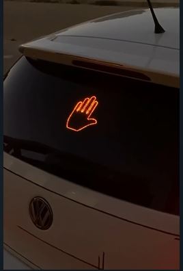 Car Road Rage Signs