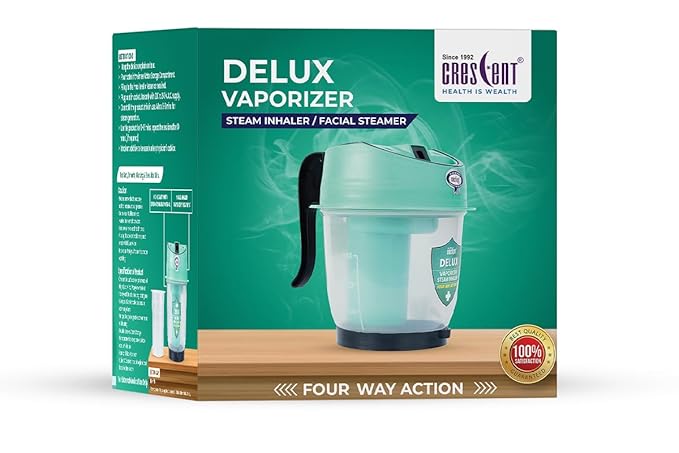 Crescent - Delux Vaporizer Steam Inhaler