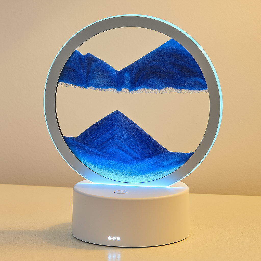 Creative Quicksand Lamp – Decorative Gift Lamp