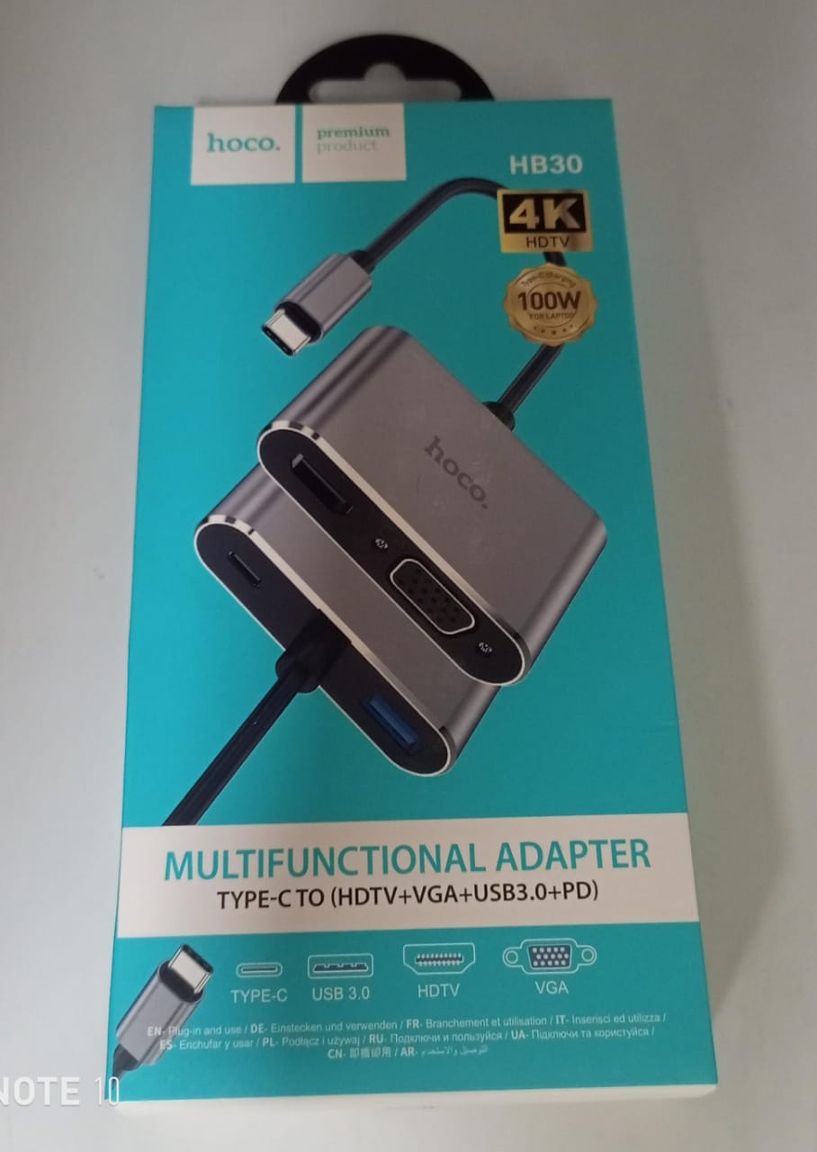 Hoco - Multifunctional Adapter (HB30)