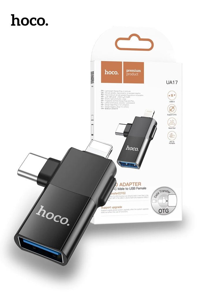 Hoco - USB & OTG Adapter (UA17)