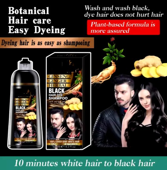 Instant Hair Dye Shampoo