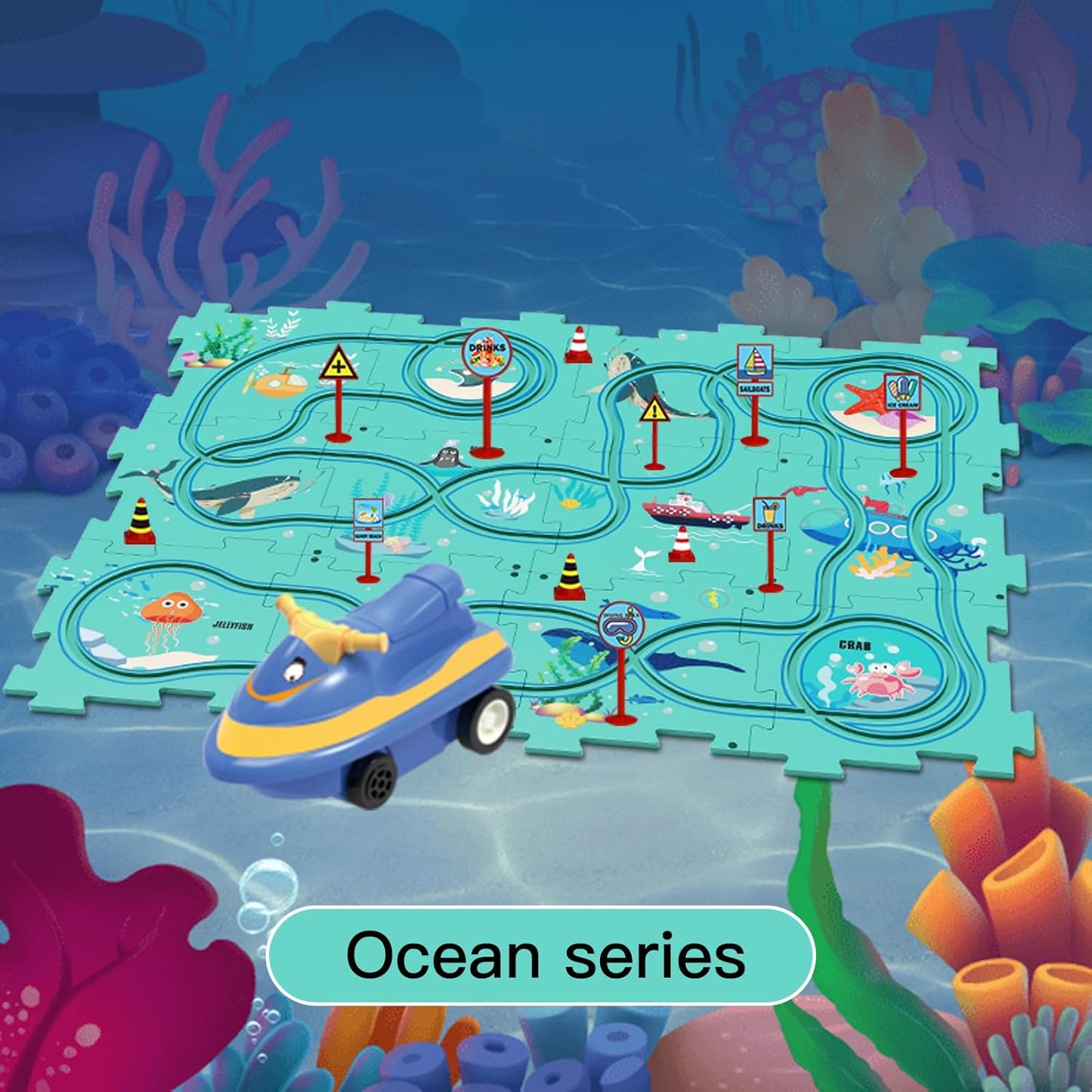 Kids Puzzle Assembly Set