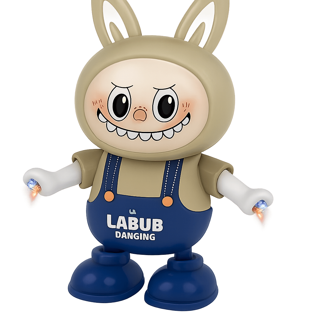 Labubu Dancing - Electric 3D Light & Music Recording Toy