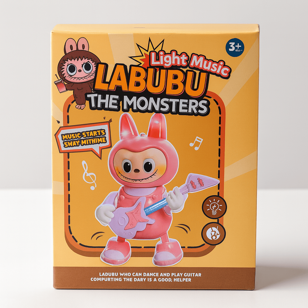 Labubu The Monsters – Light Music Dancing Guitar Toy