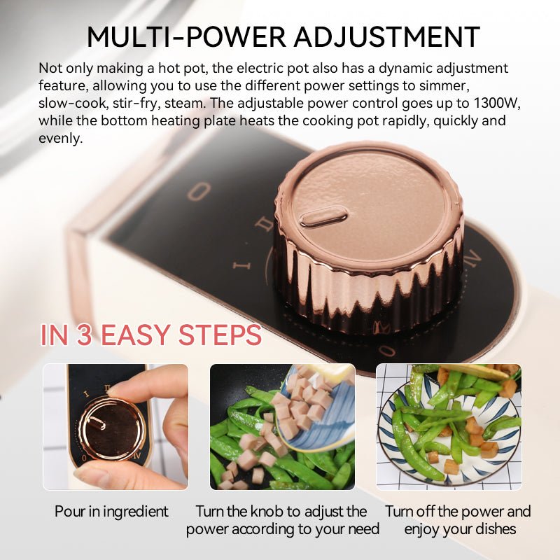 Lac - Multifunctional Electric Cooking Wok (L-7707) ©