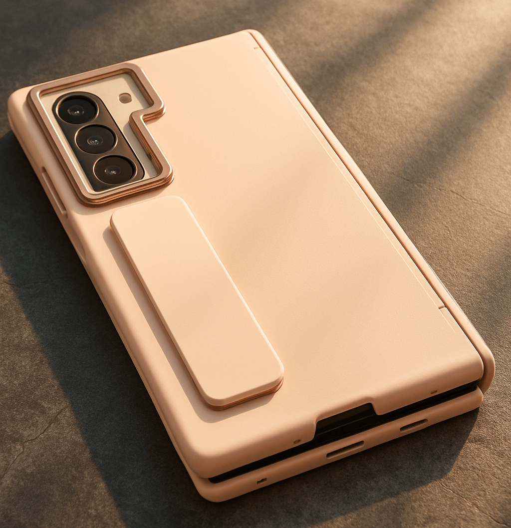 Matte Hinge-Kickstand Case