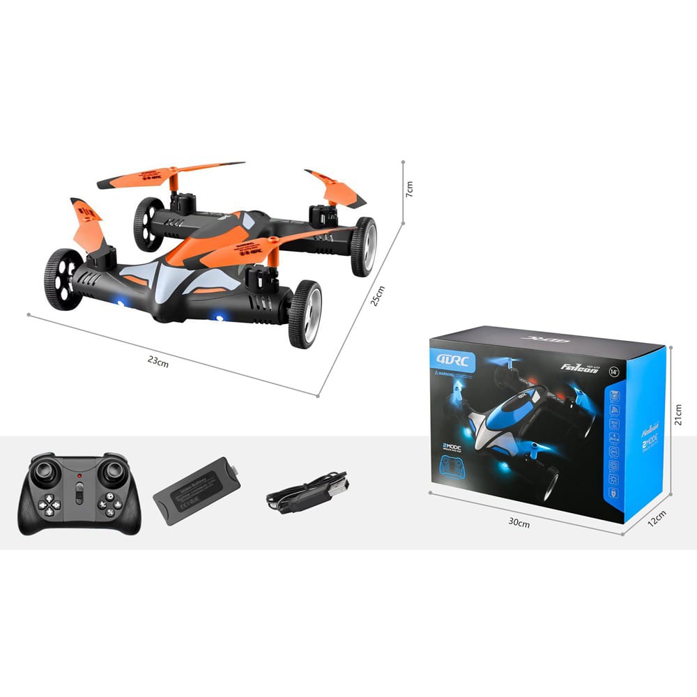 QYRC Falcon - 2-in-1 RC Car & Drone ©