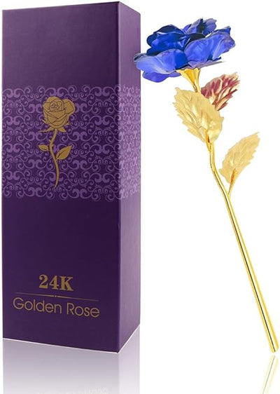 Rose Flower Black Gift Box
