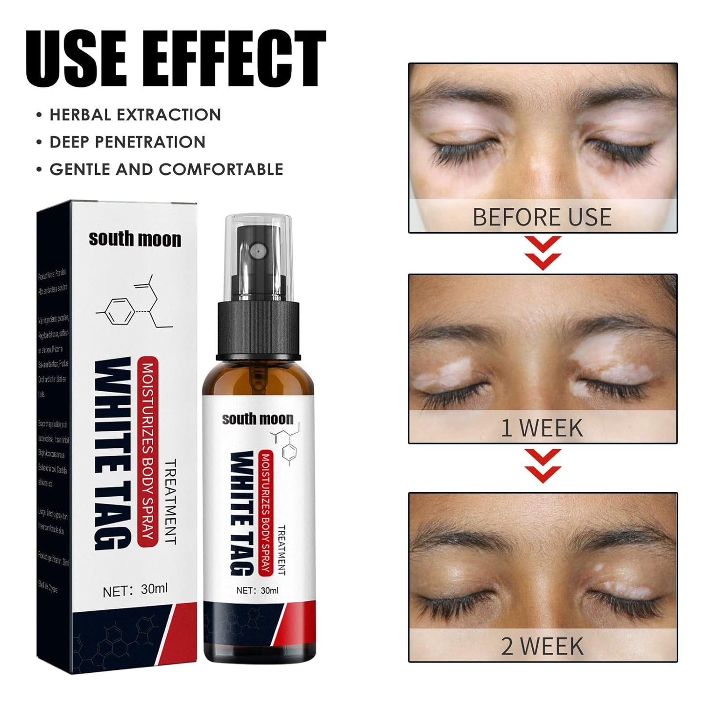 South Moon - White Tag Moisturizes Body Spray (Original)