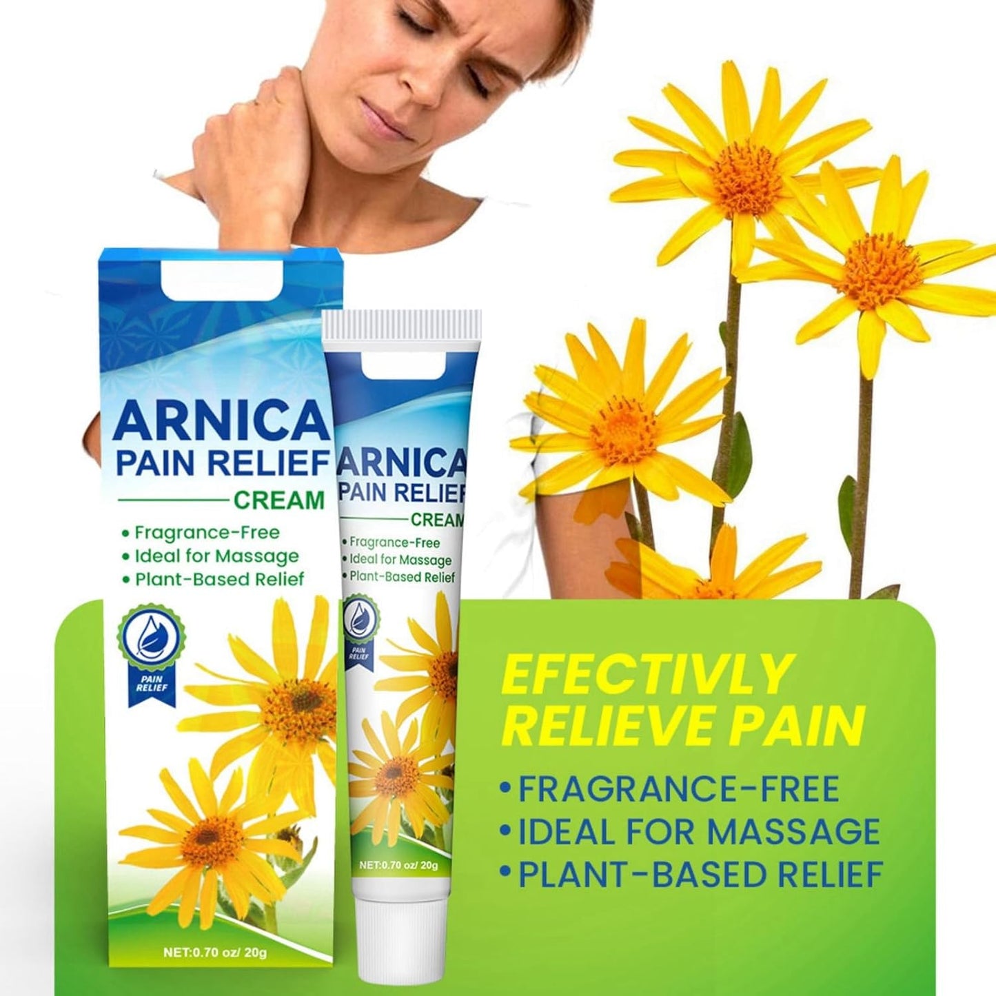 Sumifun - Arnica Pain Relief Cream (Orignal)