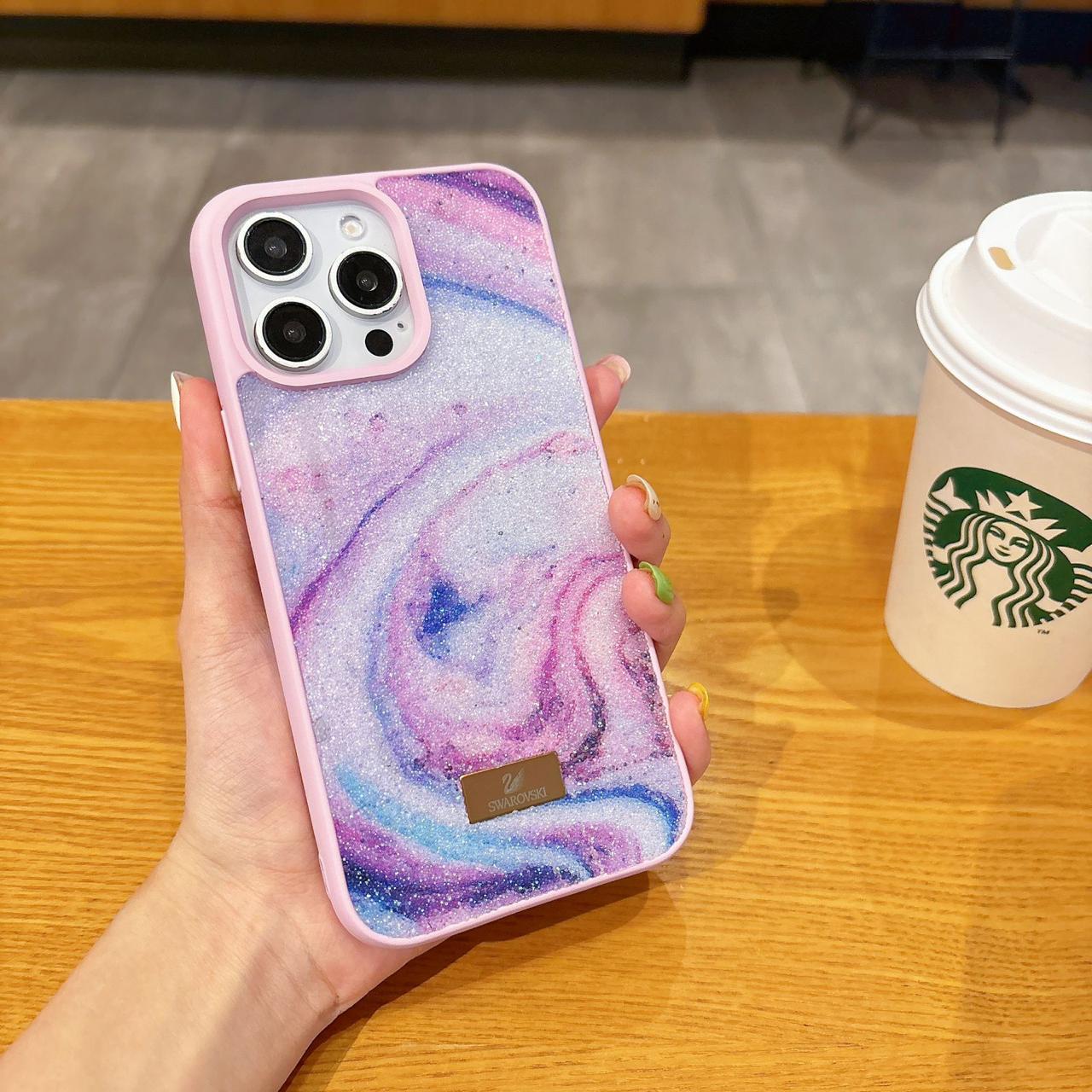 Swarovski Galaxy Glitter iPhone Case