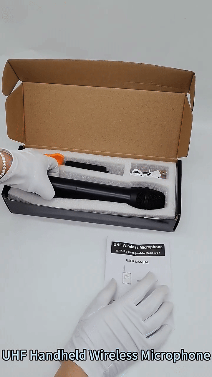 Dual-Use Professional Vocal Microphone