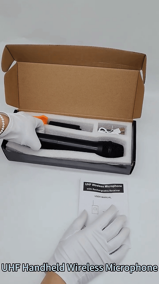 Dual-Use Professional Vocal Microphone