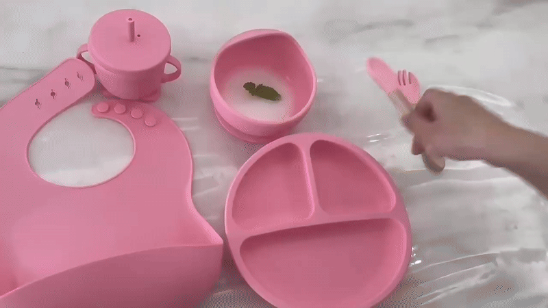 Silicone Baby Cutlery Set
