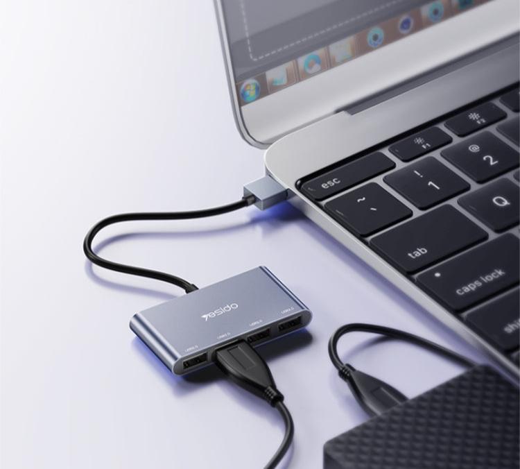 4-in-1 USB Multifunction Hub Adapter