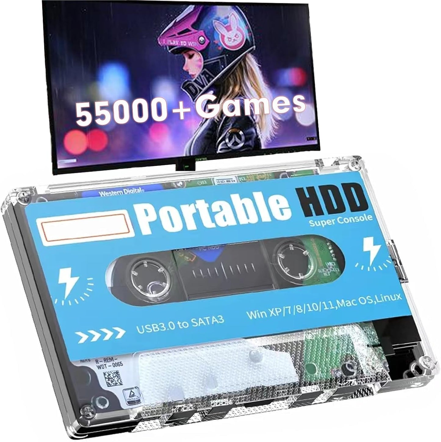 500G Retro Game Hard Drive ©