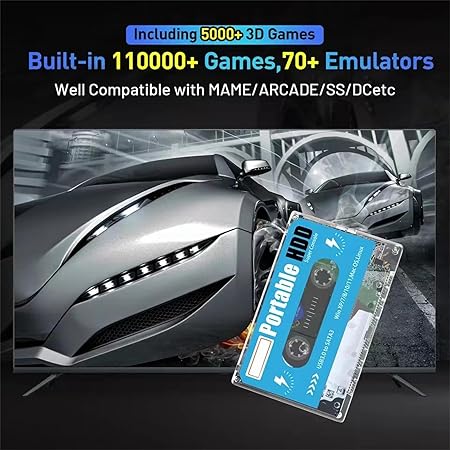 500G Retro Game Hard Drive ©