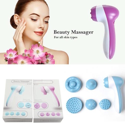 6 - in - 1 Beauty Face Massager