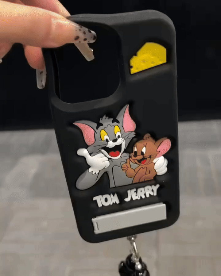 Tom & Jerry 3D Cartoon Phone Case