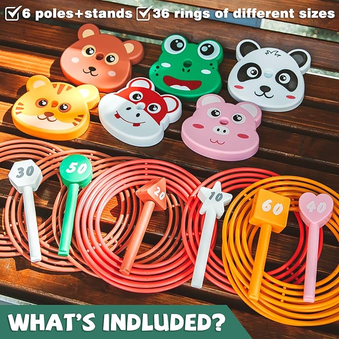 Animal Ring Toss Game