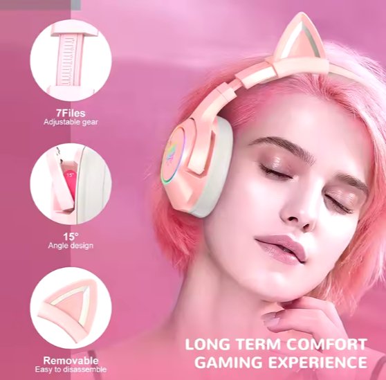 Animated Over-Ear Headphones ©