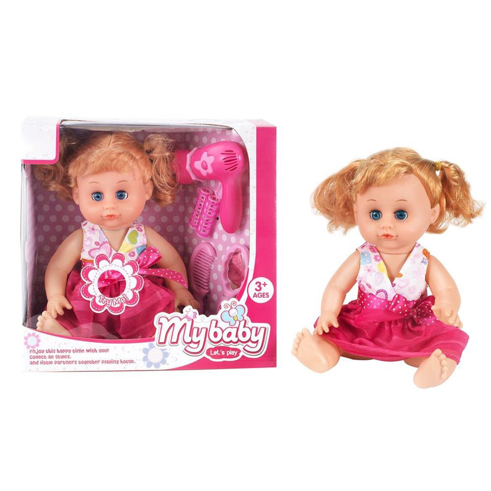 Baby Doll With Hair Accessories