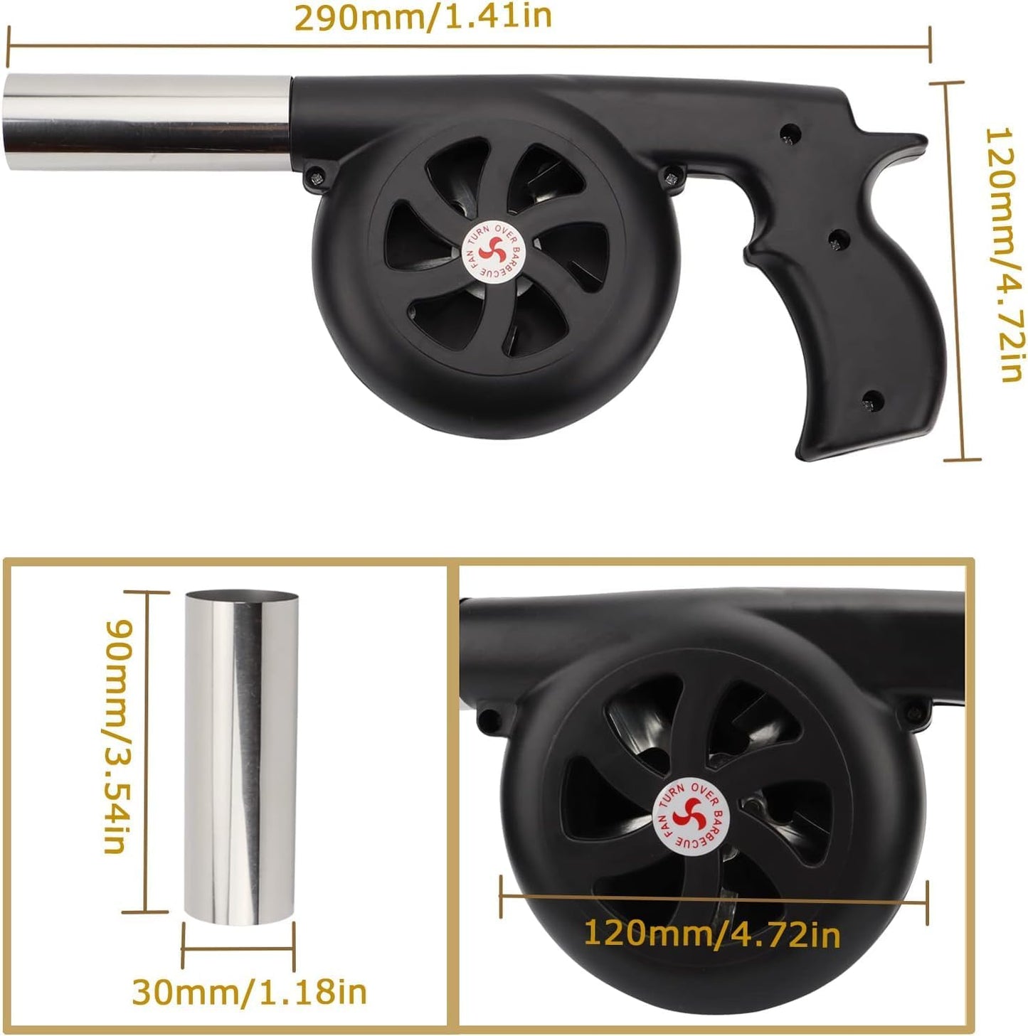 BBQ Electric Air Blower