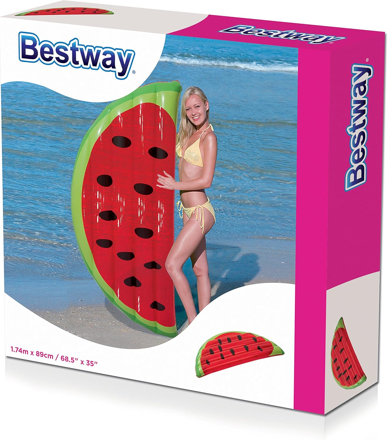 Bestway - Flowclear Watermelon Slice Inflatable Pool Float