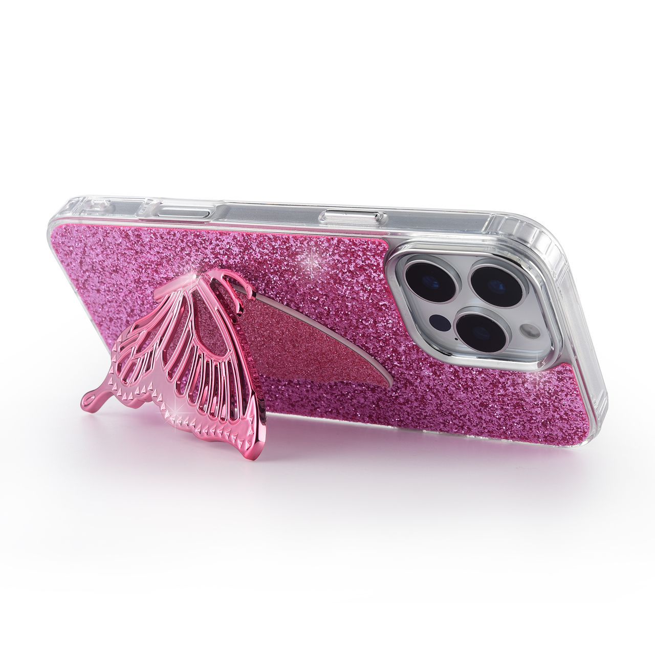 Butterfly Glitter Phone Case