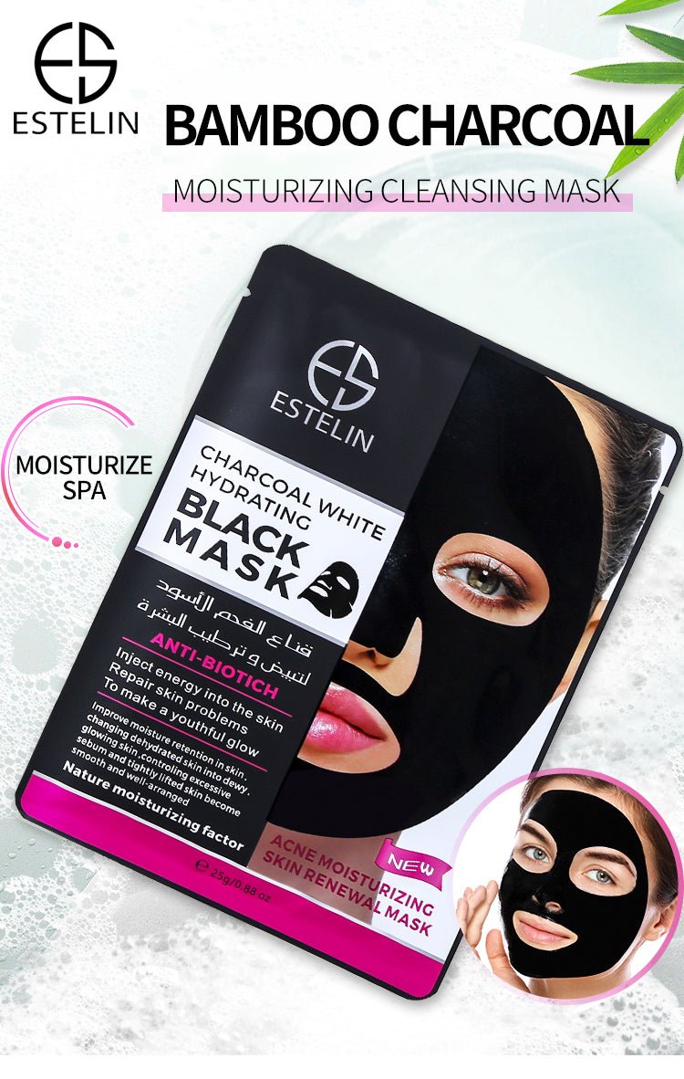 Charcoal White Hydrating Black Mask (Original)