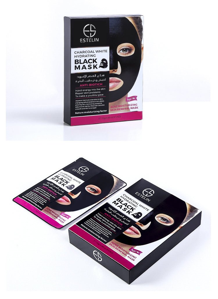 Charcoal White Hydrating Black Mask (Original)