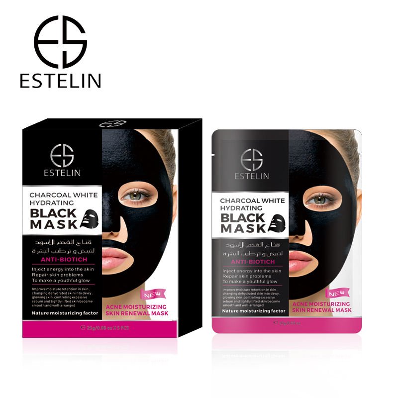 Charcoal White Hydrating Black Mask (Original)