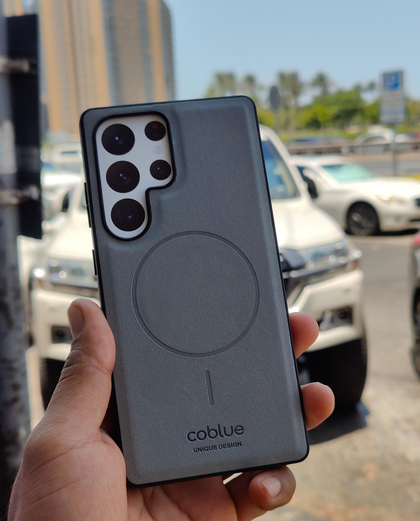 Coblu - Leather MagSafe Case