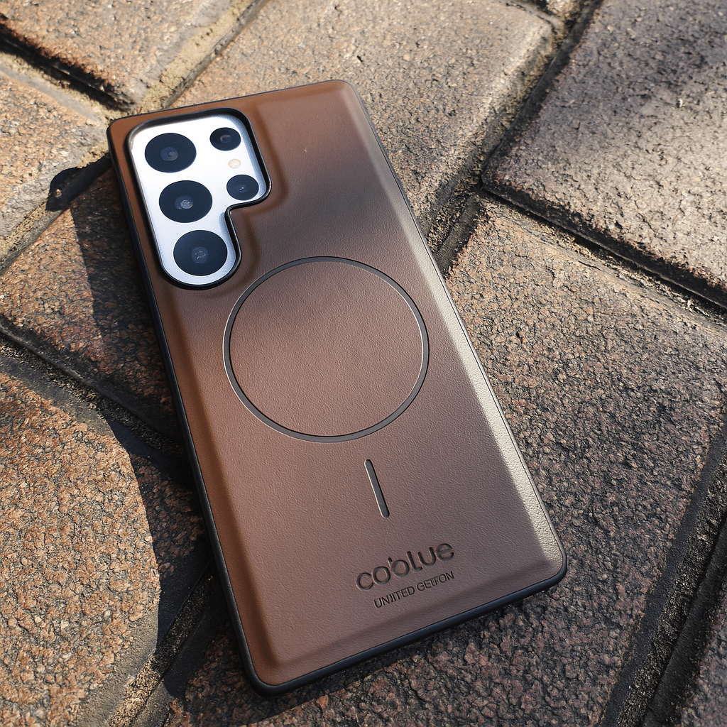 Coblu - Leather MagSafe Case