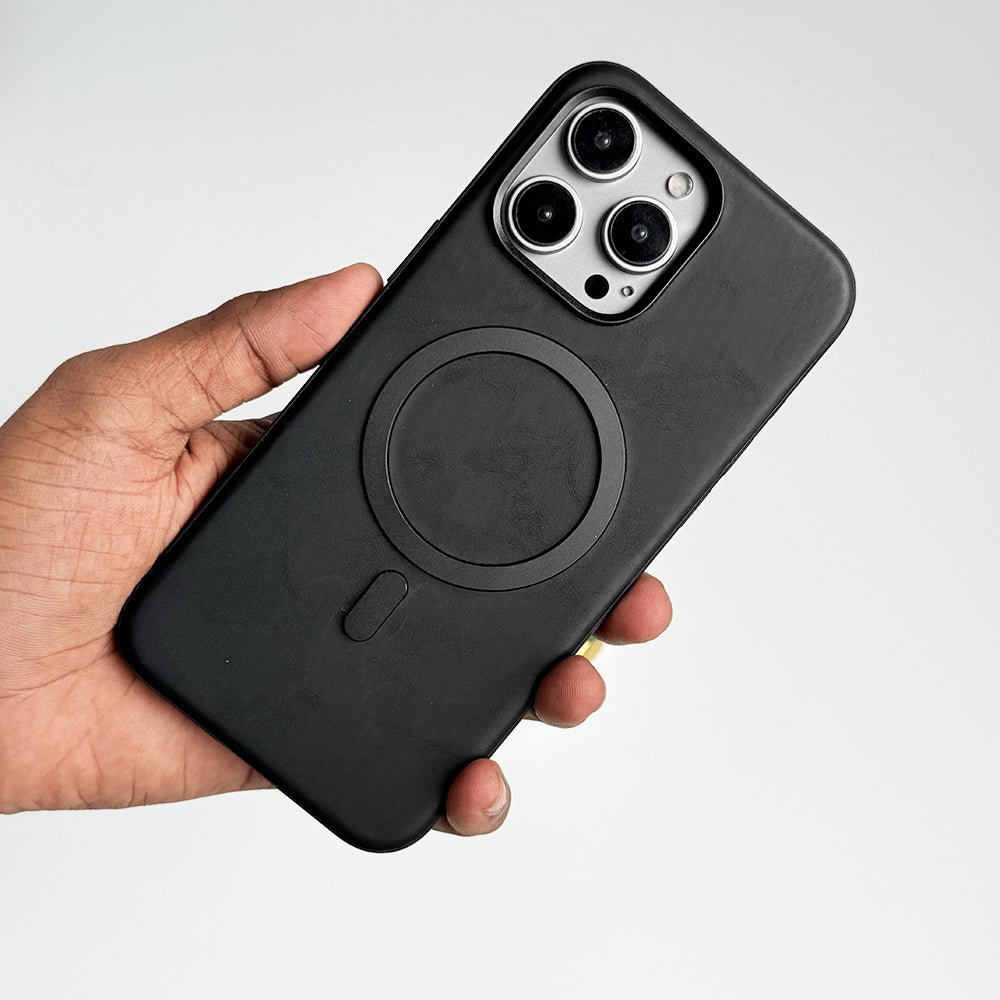 Compatible Leather-Style Phone Case