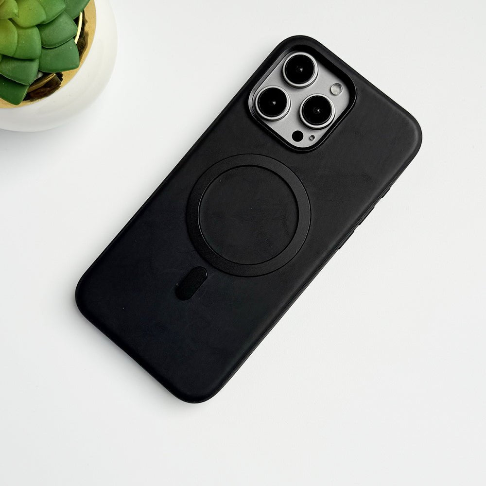Compatible Leather-Style Phone Case