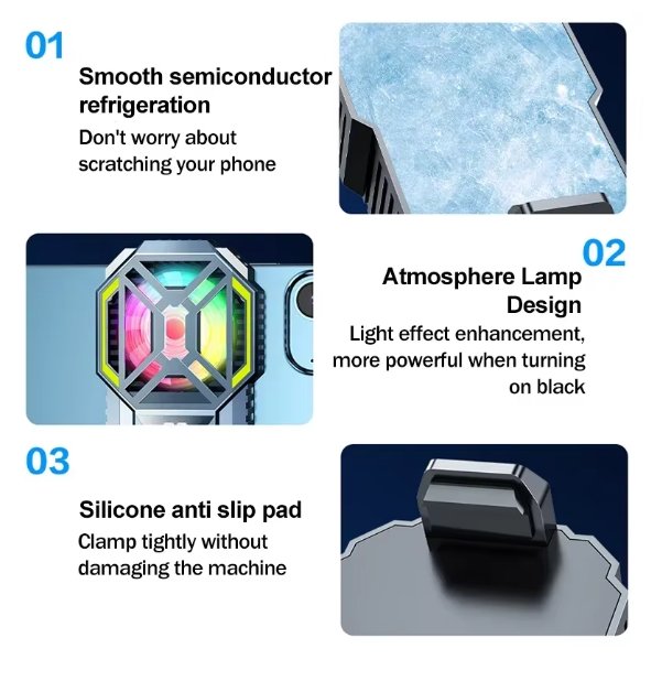 Cooling Fan With Back Clip