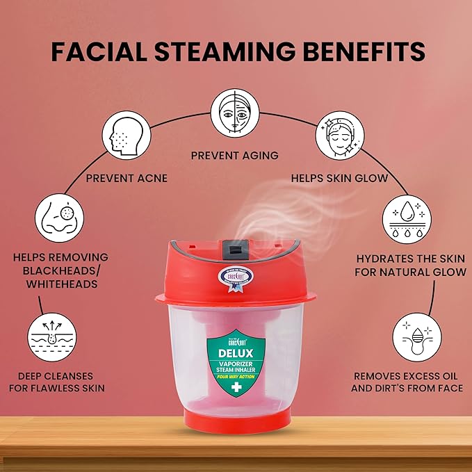 Crescent - Delux Vaporizer Steam Inhaler