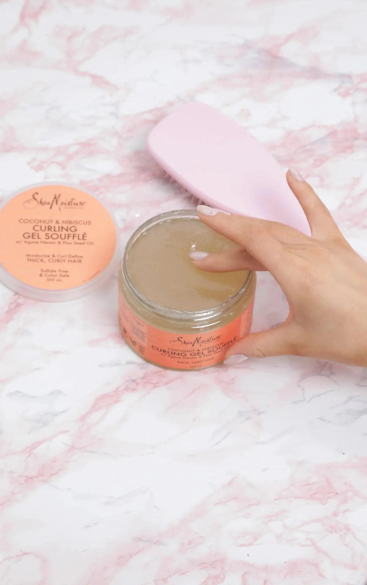 Curling Gel For Hairs