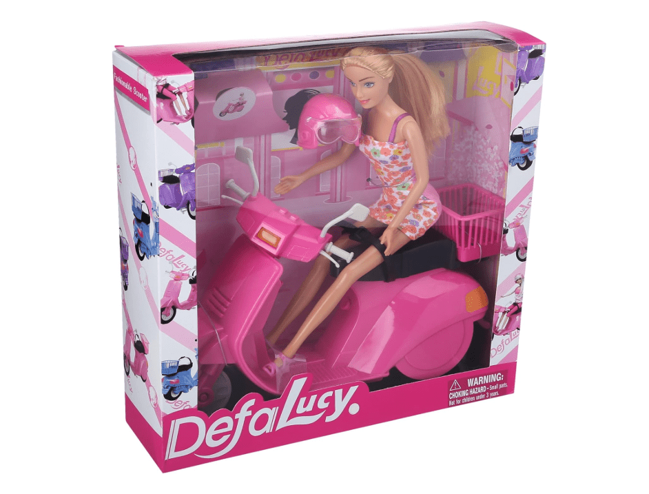 Defa - Doll with Scooter