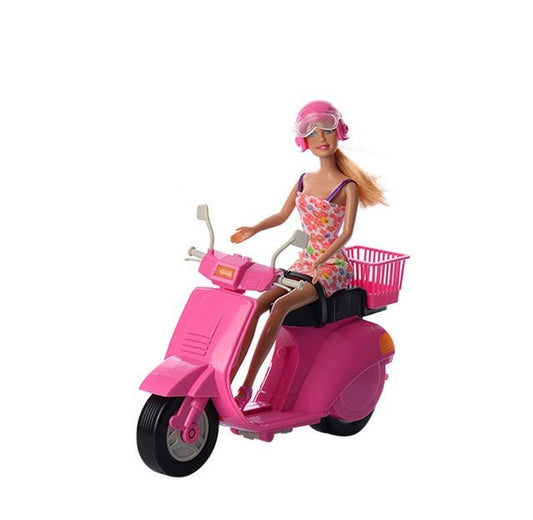 Defa - Doll with Scooter