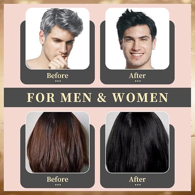 DEXE - Black Hair Color Shampoo (Original)