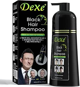 DEXE - Black Hair Color Shampoo (Original)