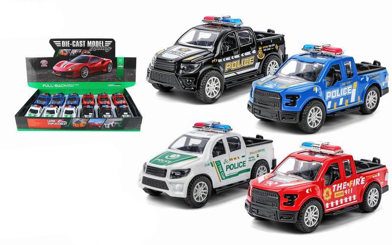 Diecast Police Truck