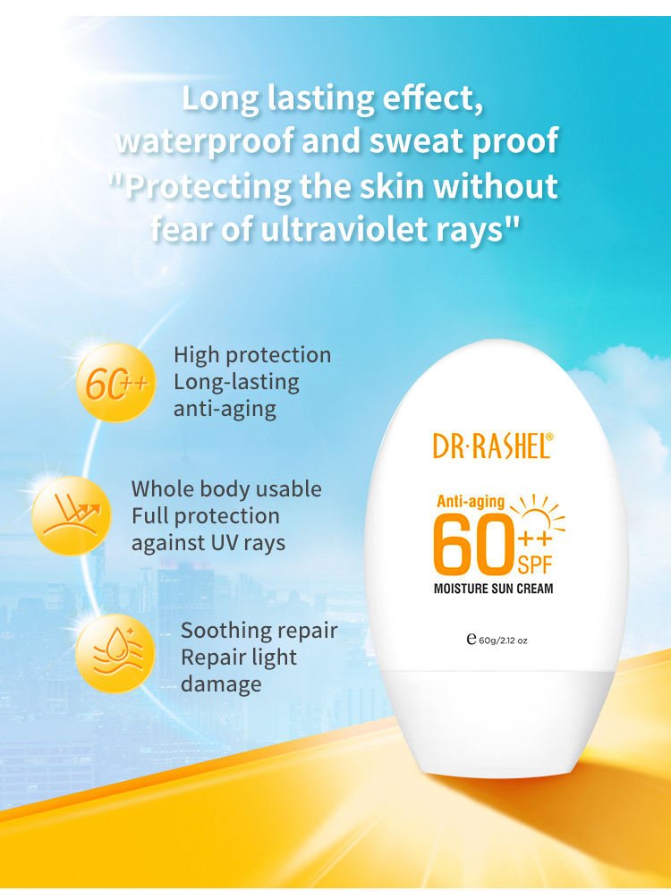Dr Rashel - Anti-Aging & Moisture Sun Cream SPF 60 ++ (Original)