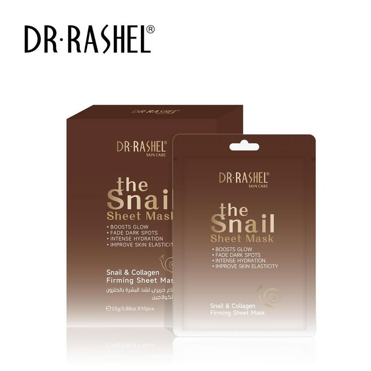 Dr Rashel - Snail Face Serum & Sheet Mask (Original)