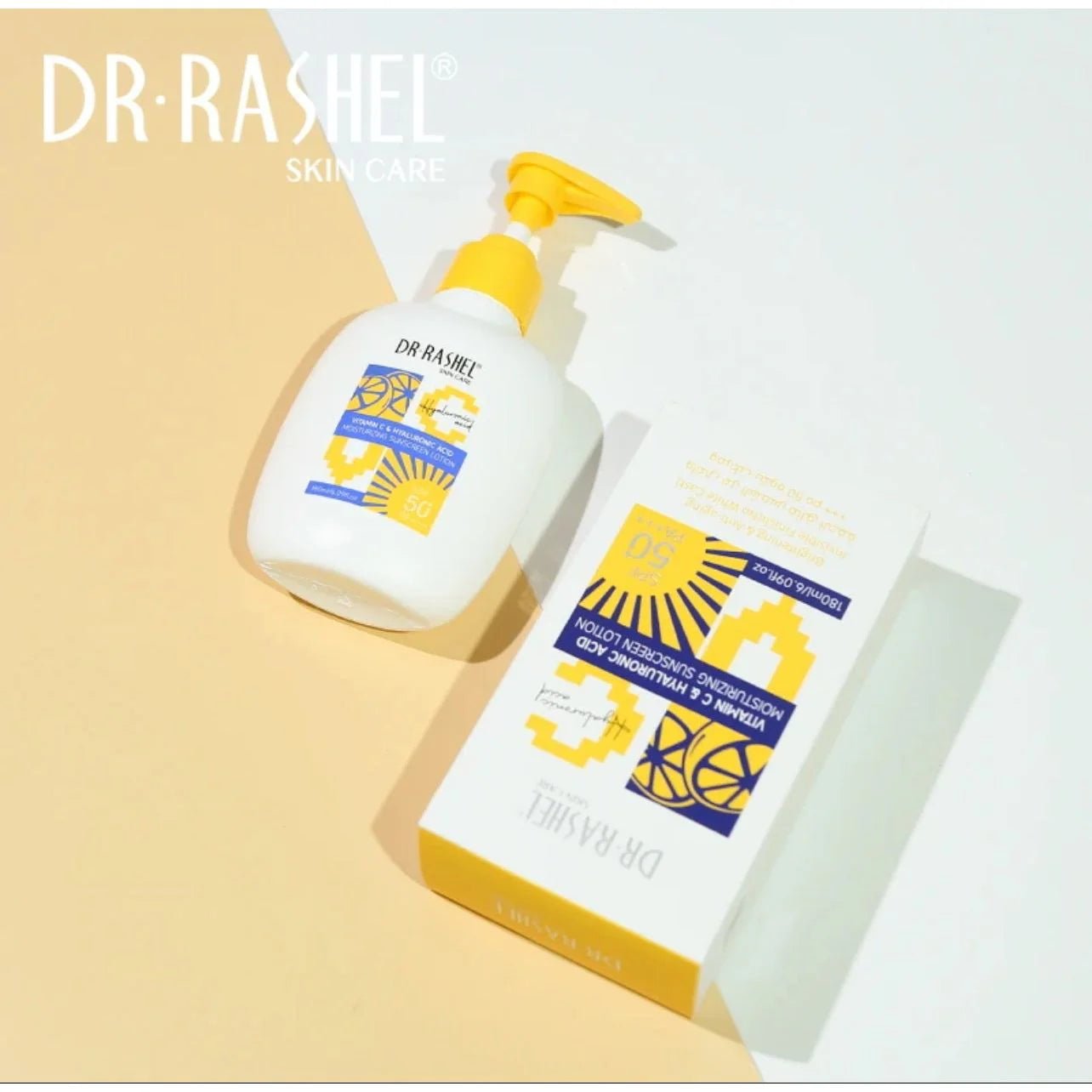 Dr Rashel - VC & Hyaluronic Acid Moisturizing Sunscreen Lotion (Original)